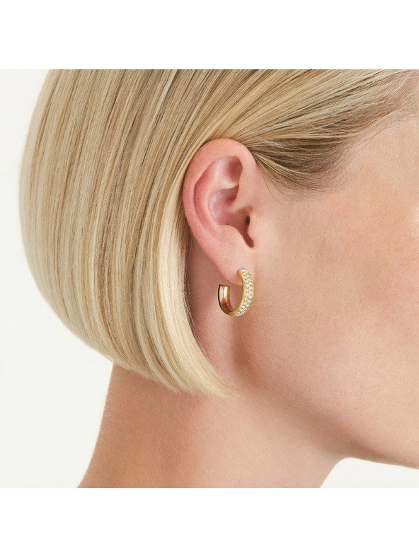 Rosefield Pozlačene ženske uhane Rosefield JECHG-J928