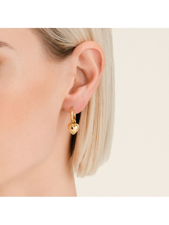 Rosefield Rosefield ženske pozlačene uhane JEHPG-J985