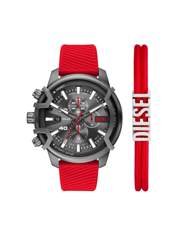 Diesel Set moških ur in zapestnice Diesel GRIFFED DZ4673SET