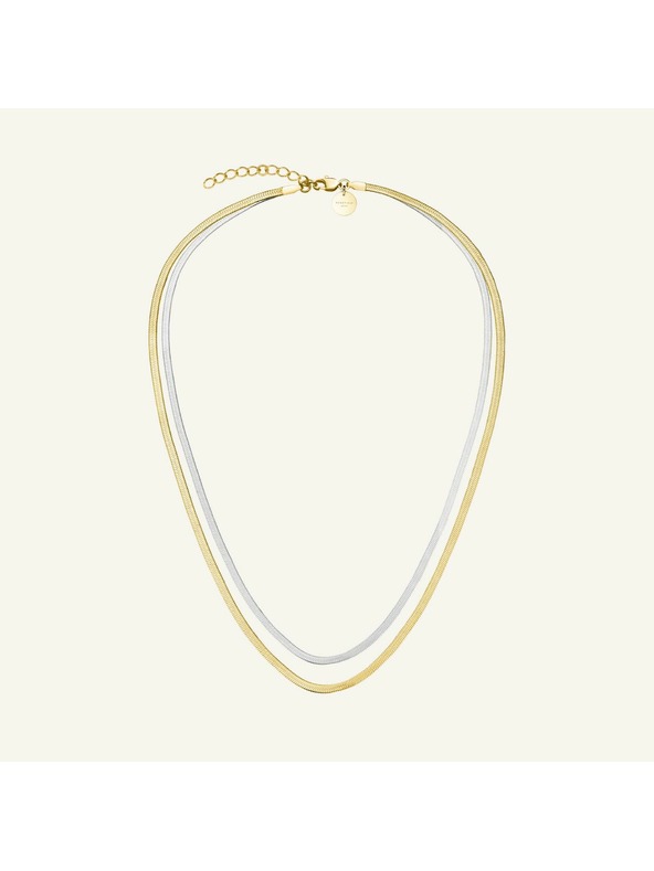 Rosefield Rosefield duotone ogrlica Snake JNSCD-J676