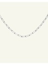 Rosefield Rosefield ogrlica srebrne barve Rectangle Chain JNRCS-J565