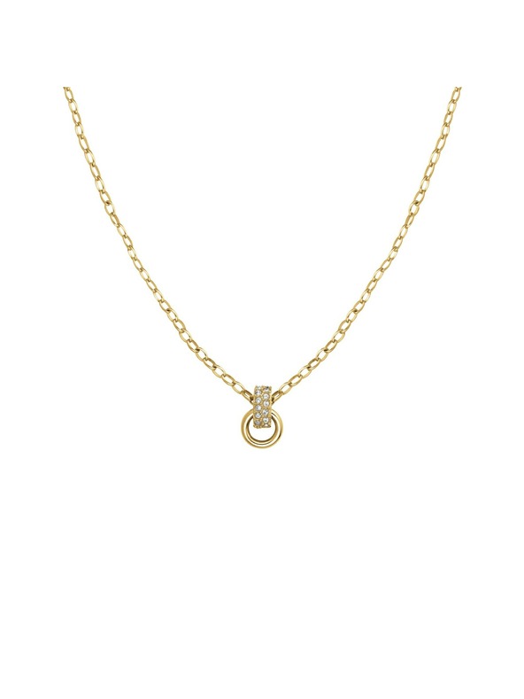 Rosefield Pozlačen ženski ogrlica Rosefield JNBSG-J898