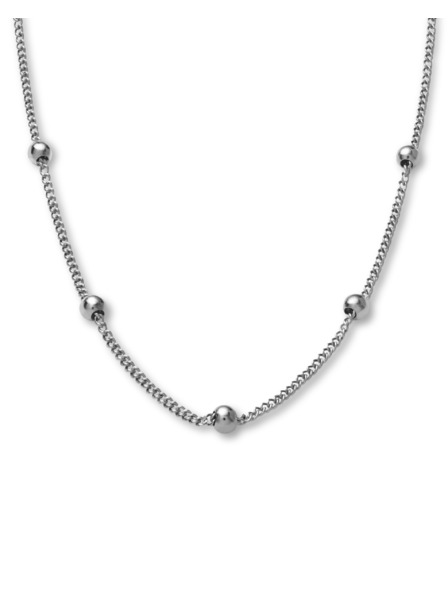 Rosefield Rosefield ogrlica srebrne barve Dotted JDCHS-J059