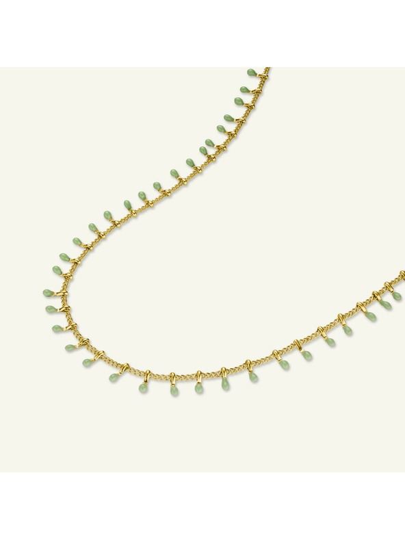 Rosefield Rosefield obesek zlate barve Drop Chain JNDCG-J680