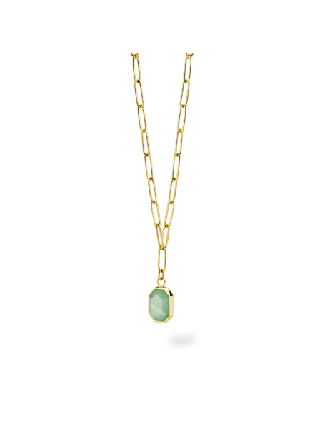 Rosefield Rosefield obesek zlate barve Geometric Gemstone JNGGG-J664