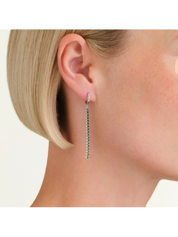 Rosefield Pozlačeni ženski uhani Rosefield JETES-J926