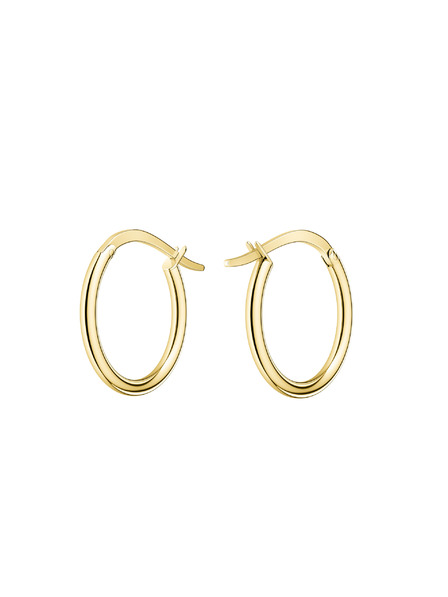 Rosefield Rosefield uhani zlate barve Large Hoops JELHG-J583