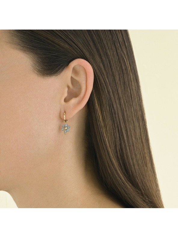 Rosefield Ženski pozlačeni uhani Rosefield JEBFG-J820