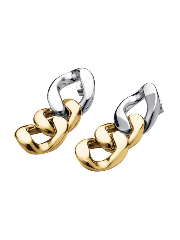 Rosefield Rosefield ženski pozlačeni uhani JEDCG-J713