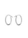 Rosefield Rosefield uhani srebrne barve Large Hoops JELHS-J584