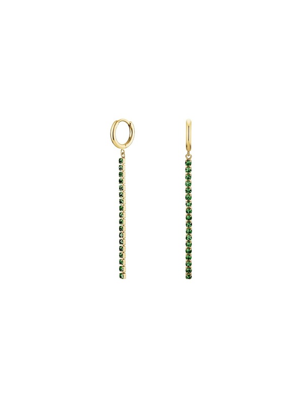 Rosefield Pozlacené ženské uhani Rosefield JETEG-J920