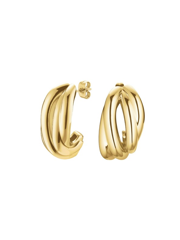 Rosefield Rosefield ženski pozlačeni uhani JESTG-J1057