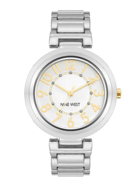 Nine West	 Ženske okrogle ure Nine West NW/1893SVTT