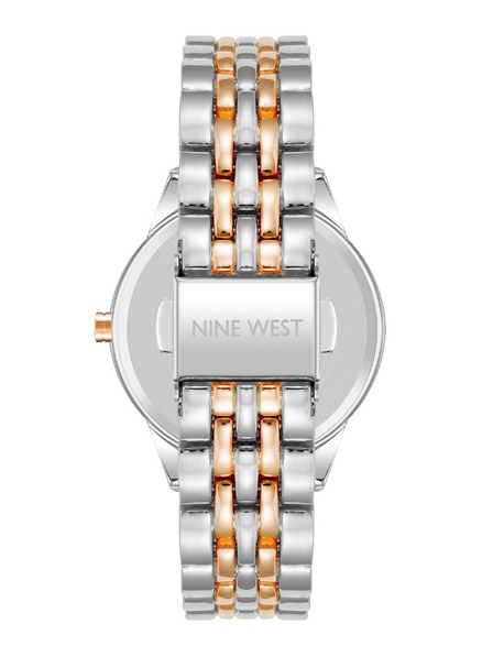 Nine West	 Ženske okrogle ure Nine West NW/2897SVRT
