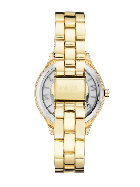 Nine West	 Ženske okrogle ure Nine West NW/2588CHGB