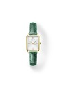 Rosefield Ženske ure Rosefield Octagon XS Emerald Leather OWGLG-O86