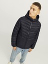 Jack & Jones Jack & Jones Moška črna prešita jakna
