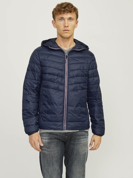 Jack & Jones Jack & Jones moška temno modra prešita jakna