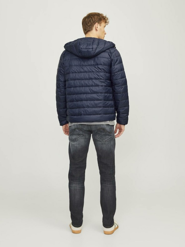 Jack & Jones Jack & Jones moška temno modra prešita jakna