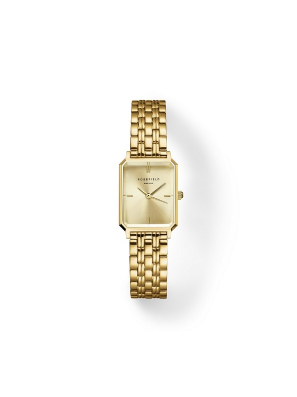 Rosefield Ženske ure Rosefield Octagon XS Champagne OCGSG-O82