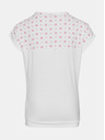 Sam 73 Bela dekliška majica z vzorcem SAM 73