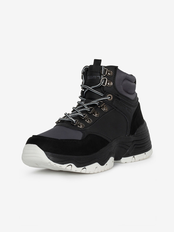 Sam 73 Črni ženski gležnjarji Sam 73