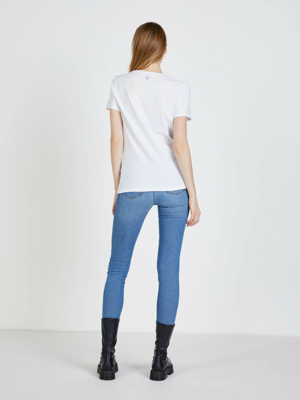 Sam 73 Bela ženska majica SAM 73 Una