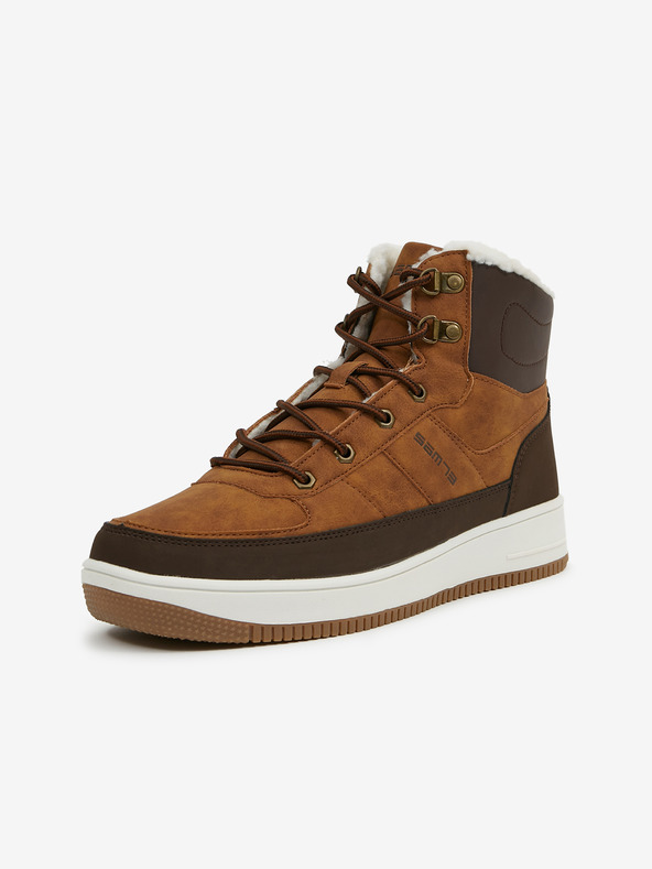 Sam 73 Rjavi semišni izolirani gležnjarji SAM 73 Fafter