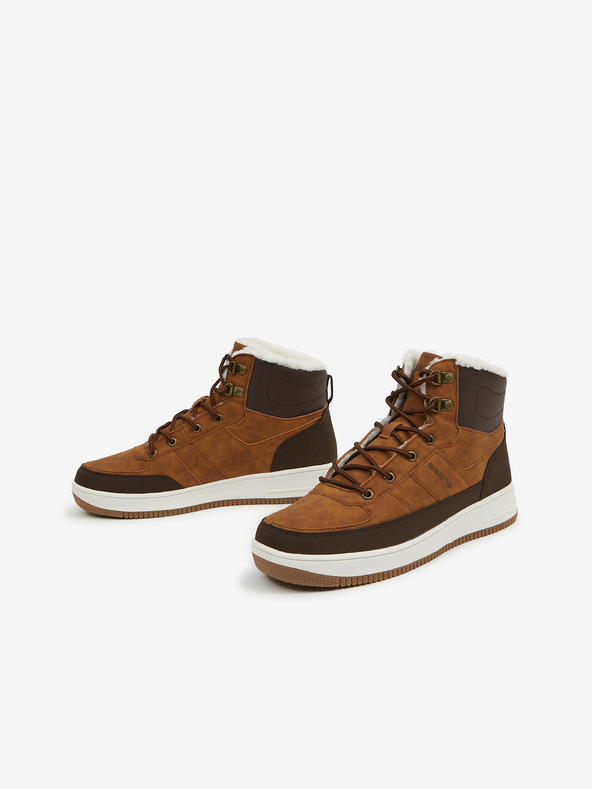 Sam 73 Rjavi semišni izolirani gležnjarji SAM 73 Fafter