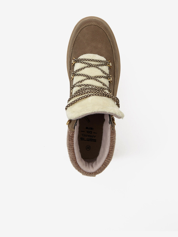 Sam 73 Rjavi ženski zimski škornji SAM 73 Tigrao