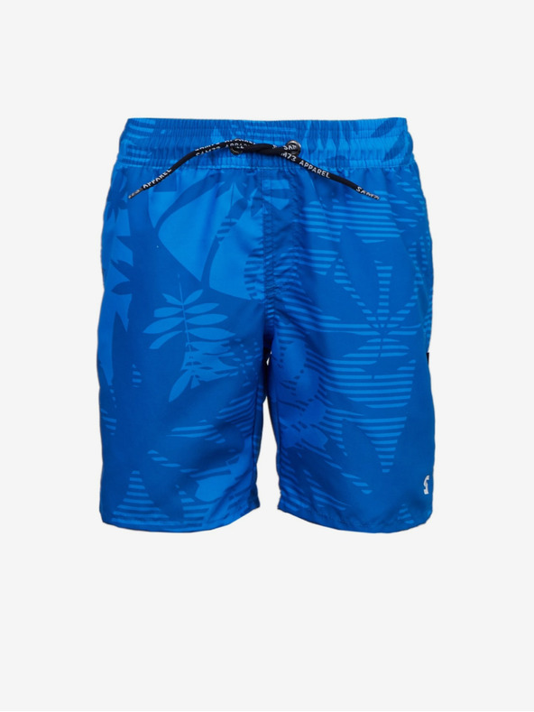 Sam 73 Modre deške vzorčaste kopalke SAM73 Sanjeev