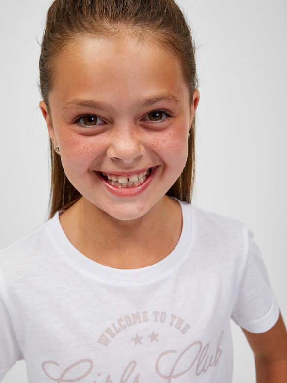 Sam 73 Bela dekliška majica SAM 73 Janli