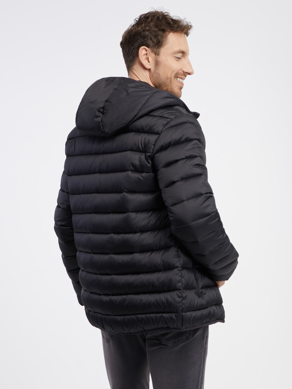 Sam 73 Črna moška prešita jakna SAM 73 Spider