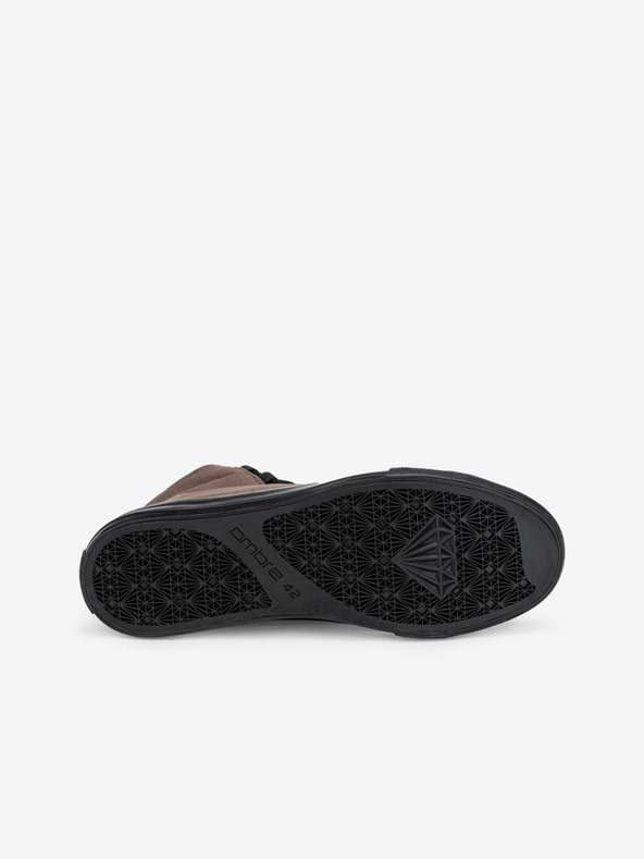 Ombre Clothing Črno-rjavi moški športni copati Ombre Clothing T378