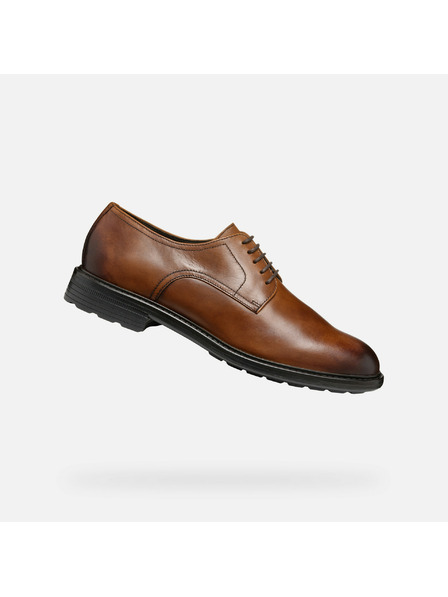 Geox Rjavi moški športni copati Geox Walk Pleasure