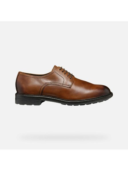 Geox Rjavi moški športni copati Geox Walk Pleasure