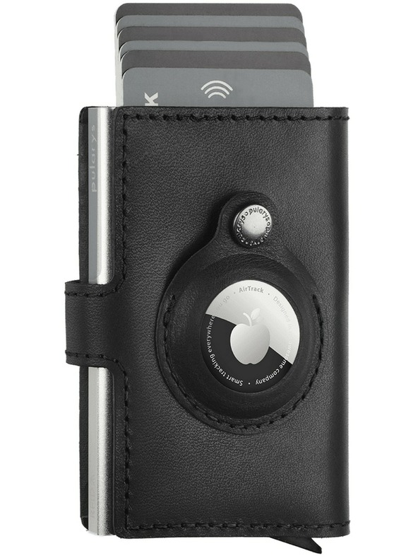 Pularys Moška usnjena denarnica Pularys Easy Wallet črna