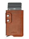 Pularys Moška usnjena denarnica Pularys Funky svetlo rjava