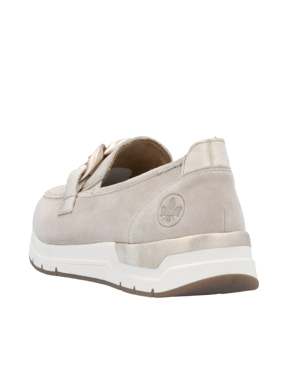 Rieker Bežasti mokasini Rieker