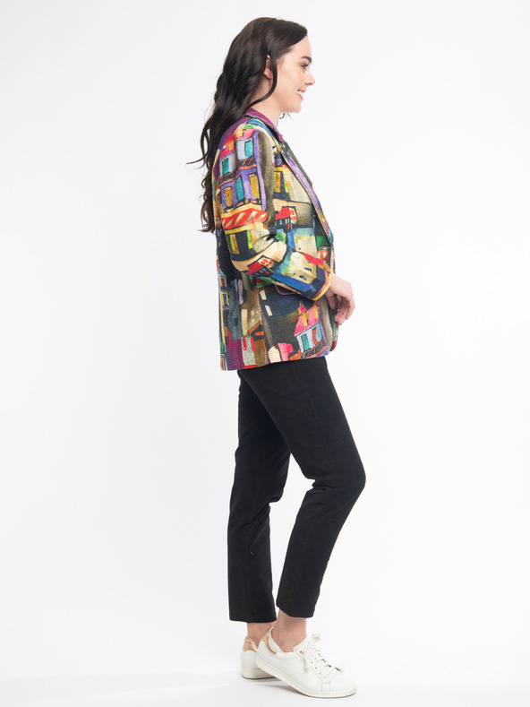 Orientique Orientique Ženska jakna z vzorcem Tartan