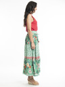 Orientique Orientique Kaleici svetlozeleno žensko cvetlično maksi krilo