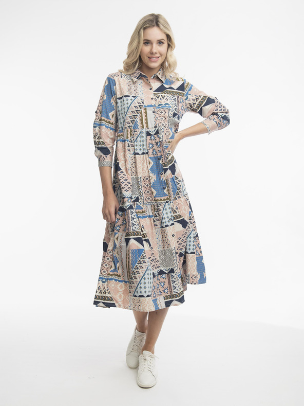 Orientique OrientiqueLa Boheme Ženska vzorčasta obleka