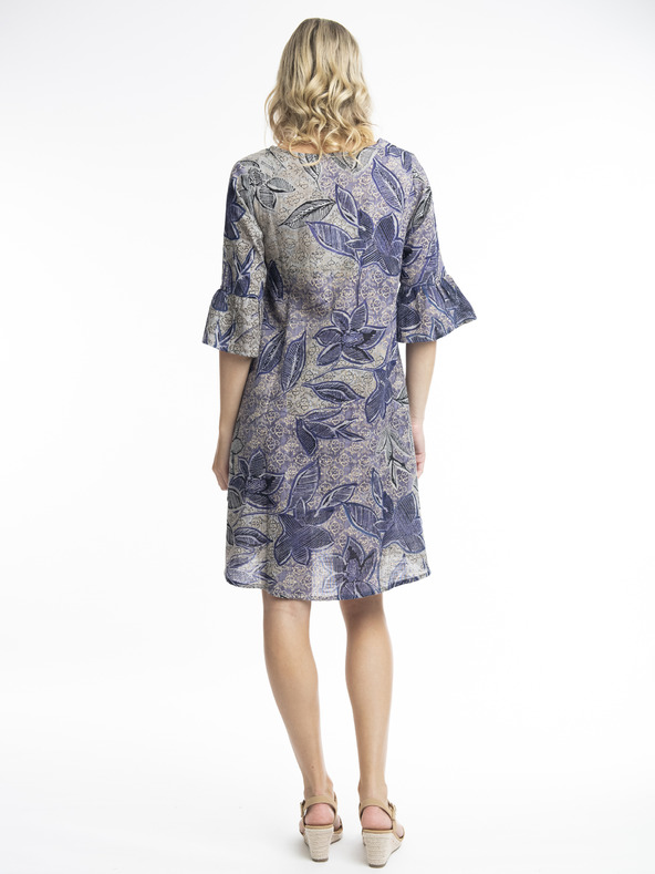 Orientique Vijolična Orientique Mersin ženska cvetlična obleka