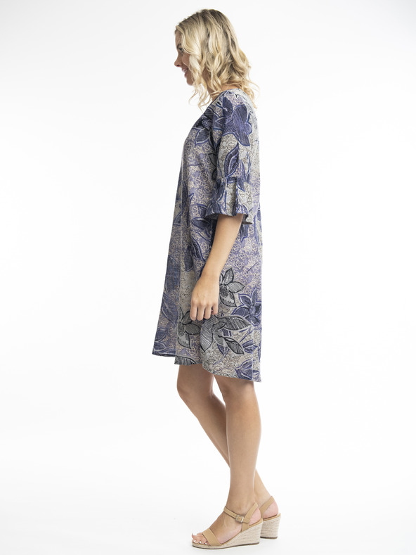 Orientique Vijolična Orientique Mersin ženska cvetlična obleka