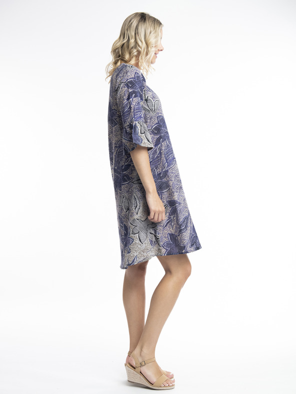 Orientique Vijolična Orientique Mersin ženska cvetlična obleka