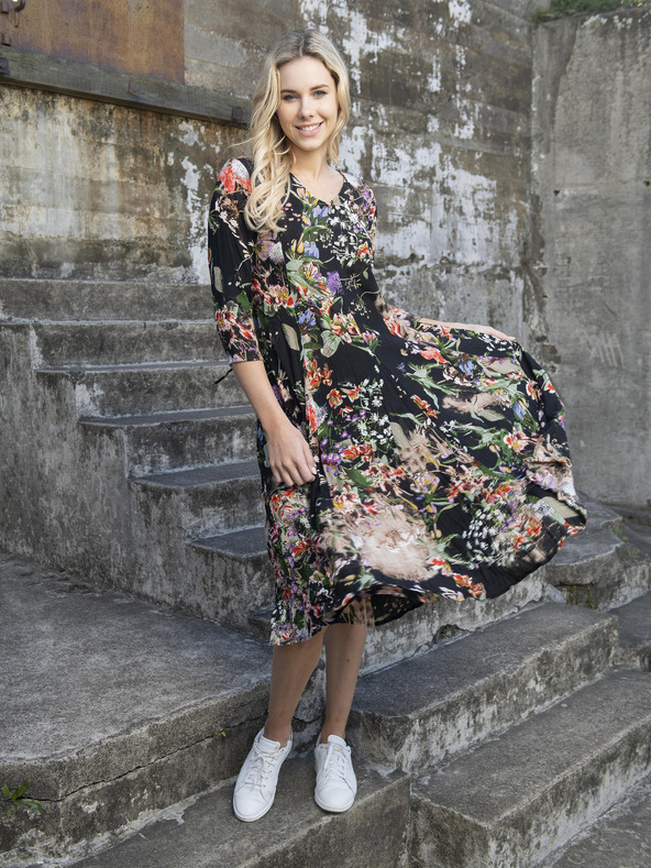 Orientique Orientique Fidelio Ženska vzorčasta obleka