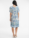 Orientique Svetlo modra Orientique Rhodes ženska cvetlična obleka
