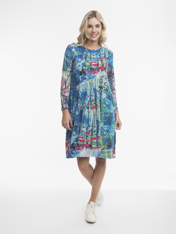 Orientique Ženska obleka Orientique Bubble Patterned Dress