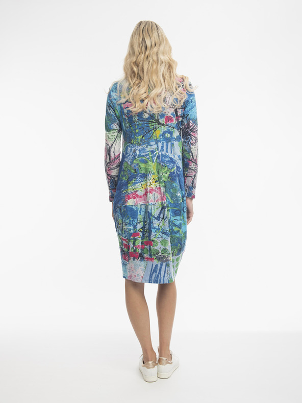 Orientique Ženska obleka Orientique Bubble Patterned Dress