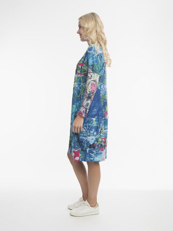 Orientique Ženska obleka Orientique Bubble Patterned Dress